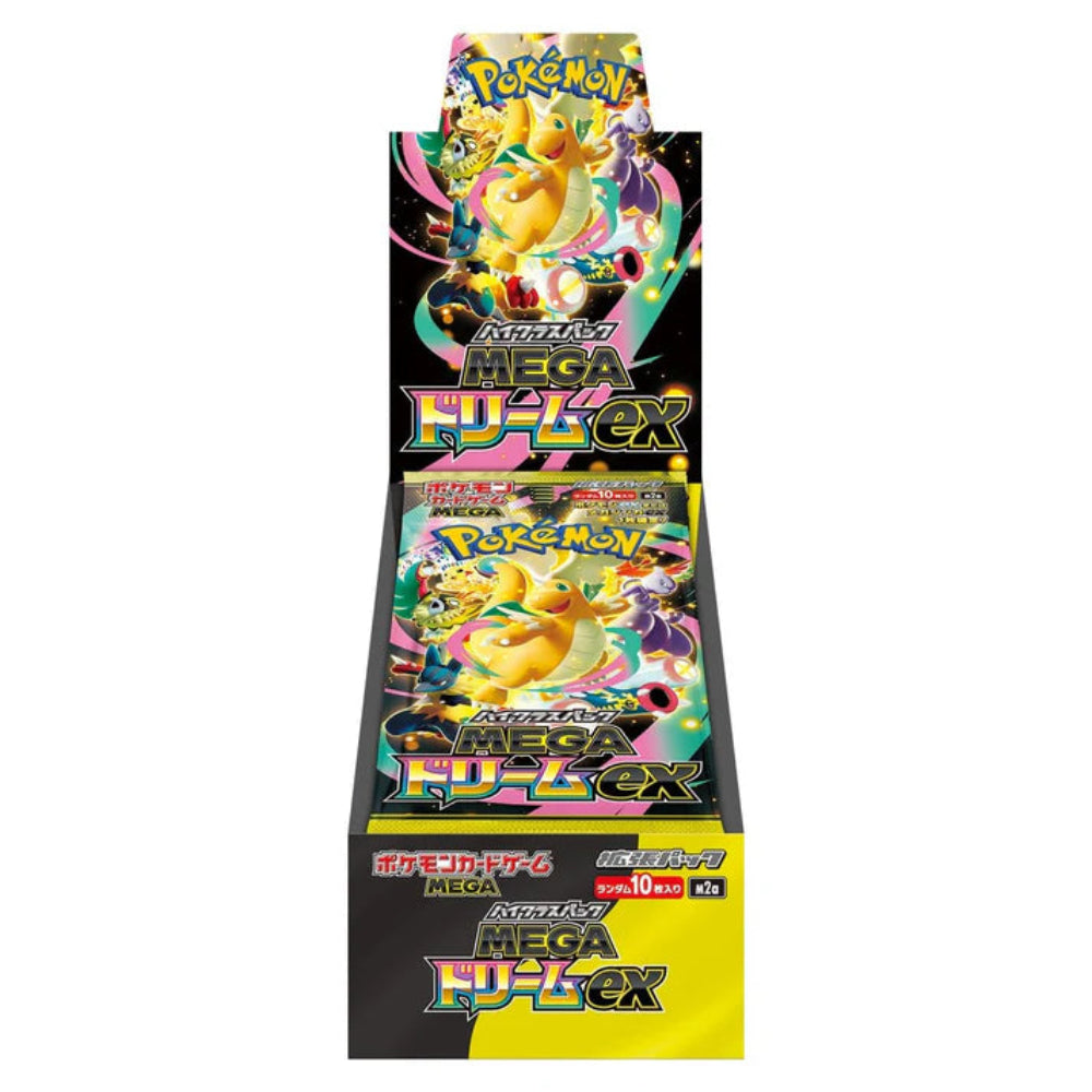 Pokémon Japanese Mega Dream EX Booster Box – NO SHRINK – EonTwinCards