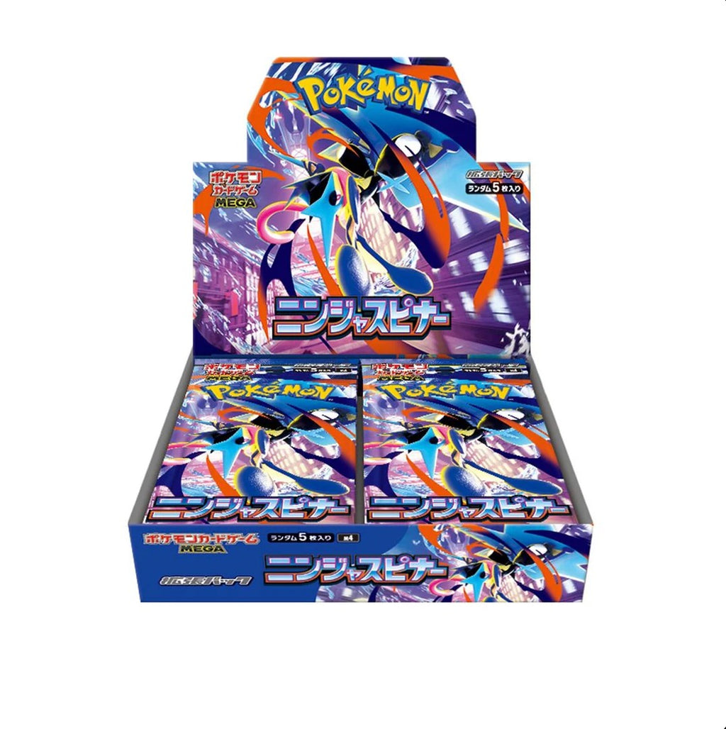 Pokemon Japanese Ninja Spinner Booster Box (M4) New Sealed No Shrink